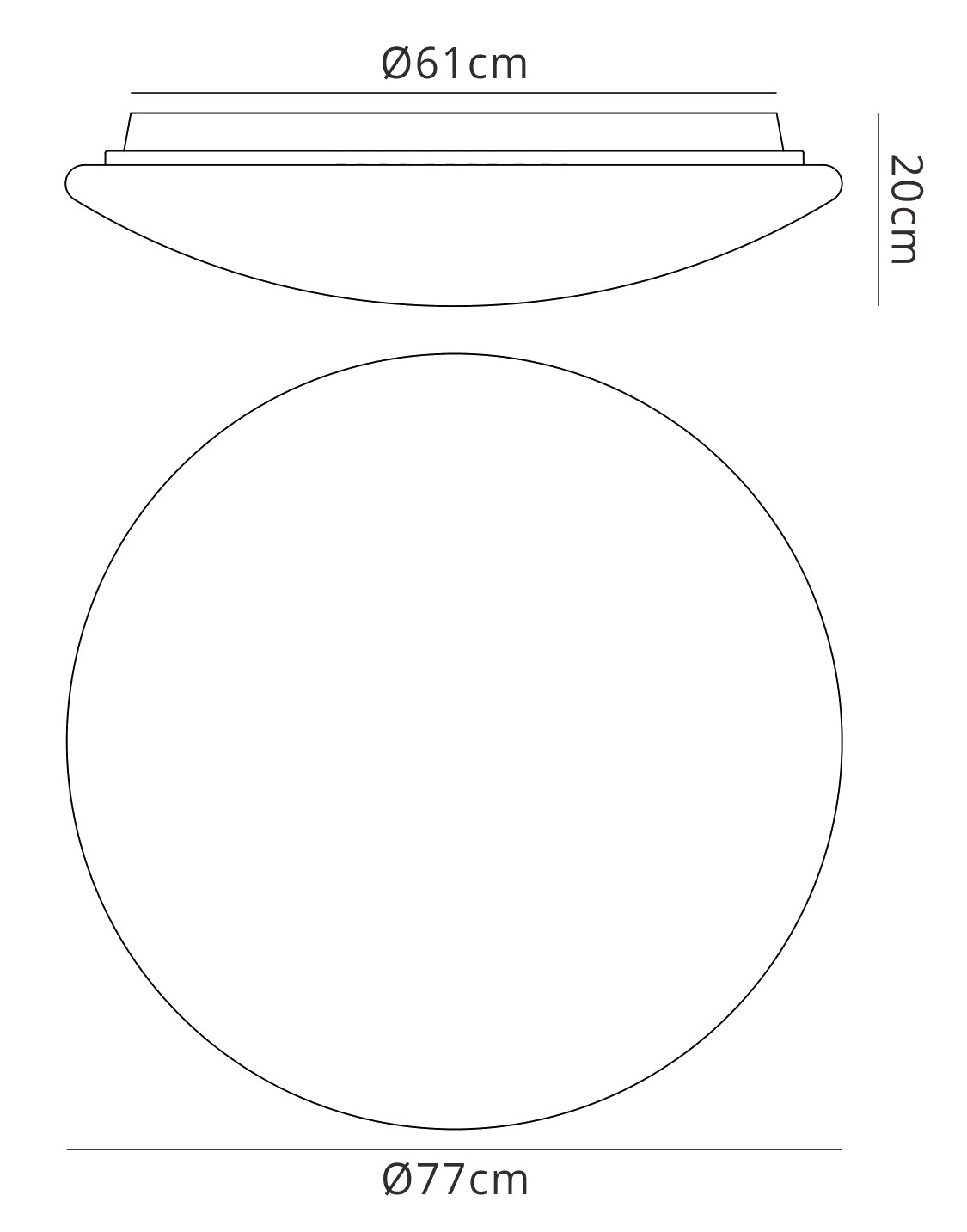 Zero Ceiling Lights Mantra Fusion Flush Fittings